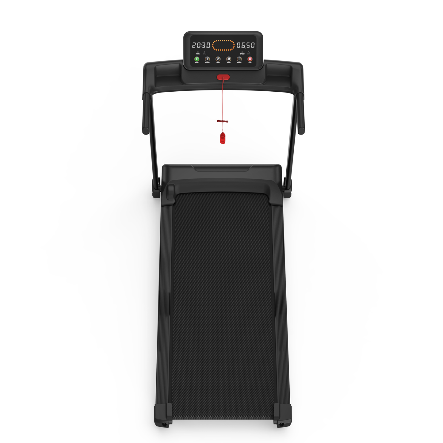 Walking Mat Treadmills Portable for Home & Office LED Display, 265 LB Capacity, Space-Saving Compact Walking Jogging Running Machine
