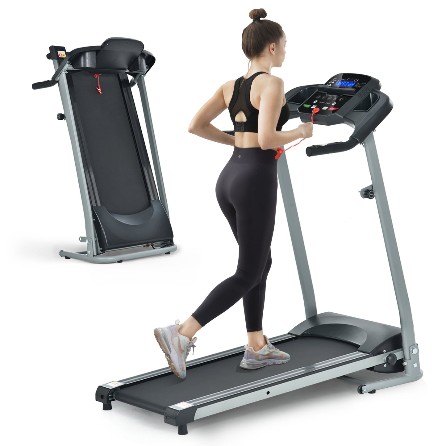 FYC Folding Treadmill for Small Apartment, Easily Install Space Save (JK106)