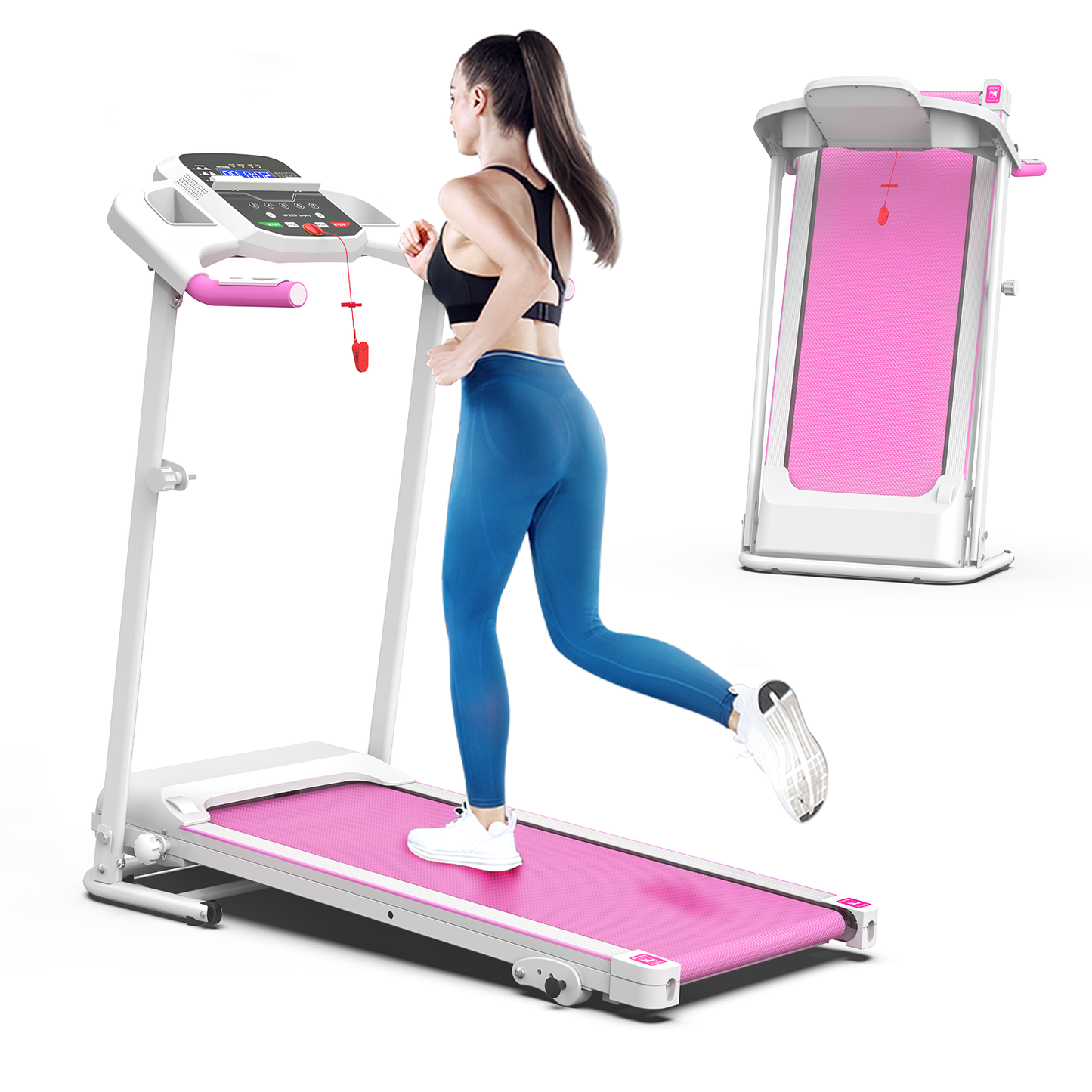 FYC Folding Treadmill for Small Apartment, Easily Install Space Save (JK106)