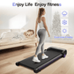 FYC Walking Pad Treadmill with Incline - 4 in 1 Under Desk Home Portable Compact Machine