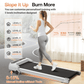 FYC Walking Pad with Incline - 4 in 1 Under Desk Treadmill for Home Portable Lightweight Compact Running Machine Walking Jogging for Home Office