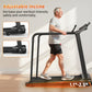 FYC Retro Walking Foldable Treadmill for Seniors with Incline Fitness Recovery with Side Rails, Reverse Walking Treadmill with Handrails, 300 lbs Capacity