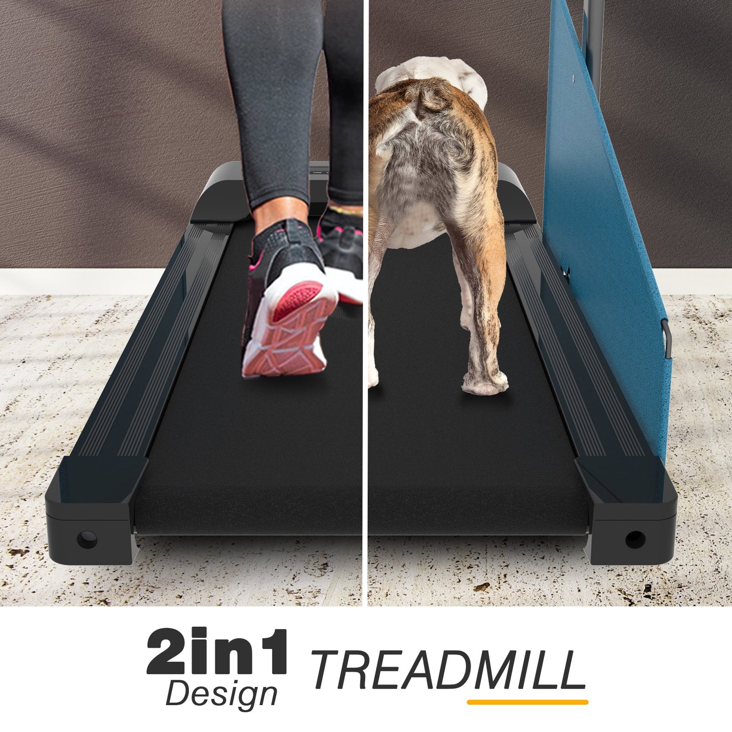FYC Pet Dog Treadmill Portable Exercise Treadmill Running Machine for Small and Medium Dog Breeds