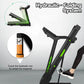 FYC Folding Treadmill for Home with Incline / Bluetooth, 3.5HP 330lb Weight Capacity Portable Electric Treadmill for Home Gym Exercise Running Walking Easy Assembly Green