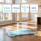 FYC Walking Pad Treadmill with 15% Auto Incline, 350 lbs Capacity 3.5HP Ultra Quiet Brushless Motor, 0.5-6MPH Speed, Bluetooth Speaker & APP, Under Desk Treadmill for Home Office Hiking
