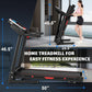 FYC 400LBS Capacity 3.5 HP Treadmill with 15% Auto Incline for Home- Heavy Duty Treadmill Foldable with APP/Bluetooth - 18 Inch Wide Belt, Folding Treadmill for Home Gym Walking Running Exercise