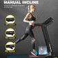 FYC Folding Treadmill for Home with Incline / Bluetooth, 3.5HP 330lb Weight Capacity Portable Electric Treadmill for Home Gym Exercise Running Walking Easy Assembly Green