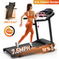 FYC Foldable Electric Treadmill for Home, 2.5HP Quiet 7.5 MPH with Heart Rate Sensor and LCD Display