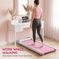 FYC Under Desk Walking Pad, 180°  Foldable Treadmill for Home Office, 2.5HP Quiet Brushless Motor 0.5-4MPH Speed 300LBS Capacity, Compact Design for Small Space,  App Control & Bluetooth Speaker