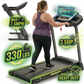 FYC 400lb Capacity 3.5 HP Treadmill with 15% Auto Incline for Home - Heavy Duty Foldable Treadmill with APP/Bluetooth - 18 Inch Wide Belt Folding Treadmill