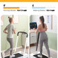 FYC Walking Pad with Incline - 4 in 1 Under Desk Treadmill for Home Portable Lightweight Compact Running Machine Walking Jogging for Home Office