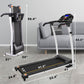 FYC Foldable Treadmill for Home, Electric Folding Treadmill with 300 lb Capacity, APP Control, Compact Design