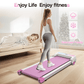 FYC Walking Pad with Incline - 4 in 1 Under Desk Treadmill for Home Portable Lightweight Compact Running Machine Walking Jogging for Home Office