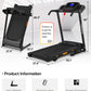 FYC Folding Treadmill for Home with Incline / Bluetooth, 3.5HP 330lb Weight Capacity Portable Electric Treadmill for Home Gym Exercise Running Walking Easy Assembly Green