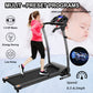 FYC Foldable Treadmill for Home, Electric Folding Treadmill with 300 lb Capacity, APP Control, Compact Design