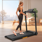 Walking Mat Treadmills Portable for Home & Office LED Display, 265 LB Capacity, Space-Saving Compact Walking Jogging Running Machine