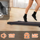 Foldable Treadmill with Handles Treadmills for Home Small Spaces 2.5HP Folding Treadmills Walking Pad Treadmill with Handle Bar Quiet Walking Machine, 300LBS Capacity, Portable Small Home Gym (Black)