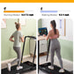 FYC Walking Pad with Incline - 4 in 1 Under Desk Treadmill for Home Portable Lightweight Compact Running Machine Walking Jogging for Home Office