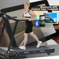 FYC Folding Treadmill for Home with Incline / Bluetooth, 3.5HP 330lb Weight Capacity Portable Electric Treadmill for Home Gym Exercise Running Walking Easy Assembly Green