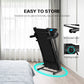 FYC Folding Treadmills with Incline, Foldable Portable Treadmills for Home Small Compact Mini Treadmill 300 LBS Capacity with 12 HIIT Modes LED Display Walking Pad Treadmill with Large Running Area