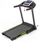 FYC Folding Treadmill for Home with Incline / Bluetooth, 3.5HP 330lb Weight Capacity Portable Electric Treadmill for Home Gym Exercise Running Walking Easy Assembly Green