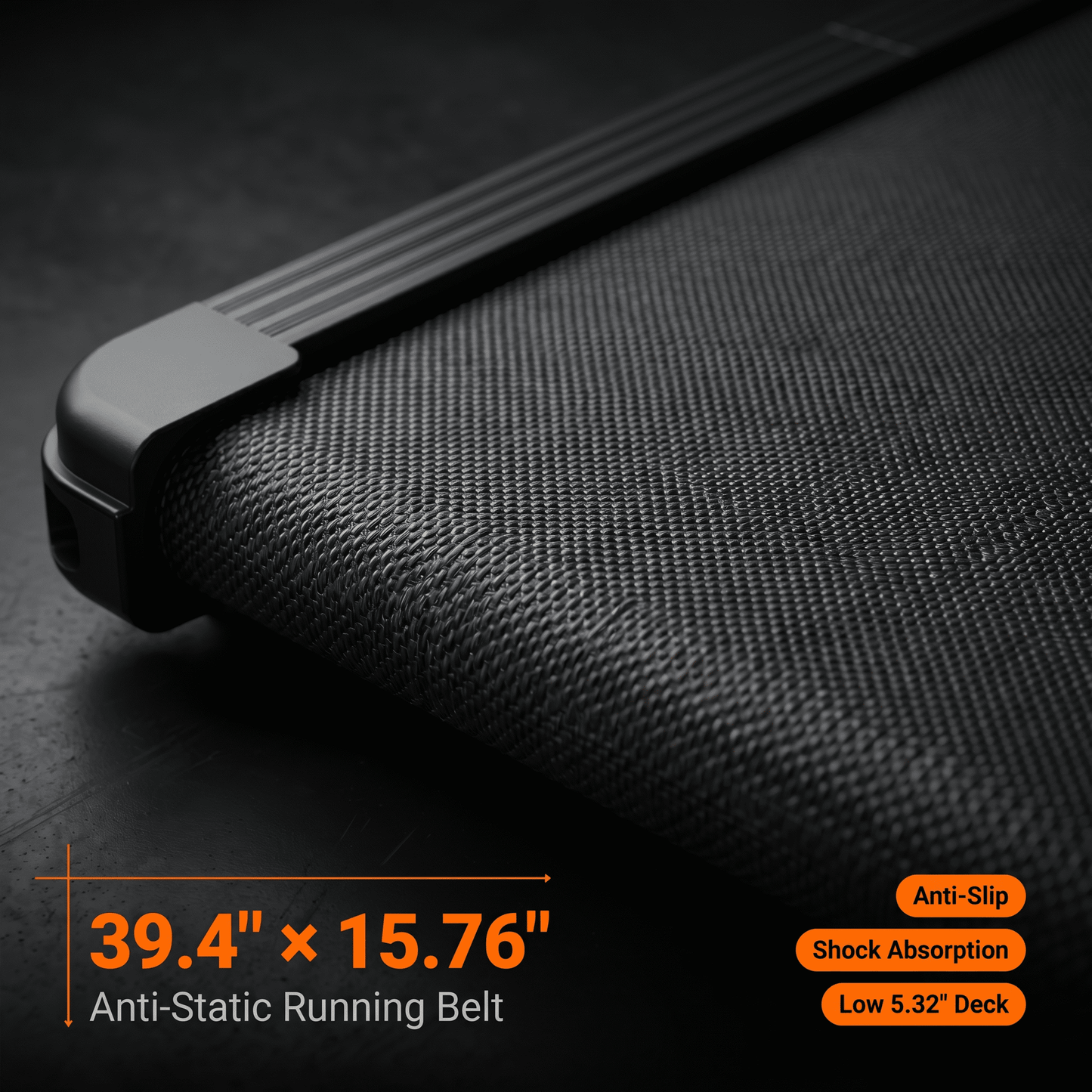 FYC Under Desk Walking Pad, 180°  Foldable Treadmill for Home Office, 2.5HP Quiet Brushless Motor 0.5-4MPH Speed 300LBS Capacity, Compact Design for Small Space,  App Control & Bluetooth Speaker