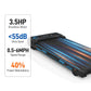 FYC Walking Pad Treadmill with 15% Auto Incline, 350 lbs Capacity 3.5HP Ultra Quiet Brushless Motor, 0.5-6MPH Speed, Bluetooth Speaker & APP, Under Desk Treadmill for Home Office Hiking
