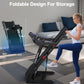 FYC Folding Treadmill for Home with Incline / Bluetooth, 3.5HP 330lb Weight Capacity Portable Electric Treadmill for Home Gym Exercise Running Walking Easy Assembly Green