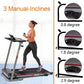 FYC Office Desk Treadmill for Home with Remote Control - Lightweight Foldable Treadmill (JK1608-2)