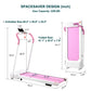 FYC Folding Treadmill for Home Electric Workout Foldable Running Machine (JK1608E-1-WT)