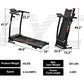 FYC Folding Treadmill for Home Portable Electric Motorized Treadmill with Incline (JK0805E-1)