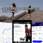 FYC Folding Treadmill with Auto Incline - 3.5HP 330LBS Weight Capacity Foldable E with Bluetooth (JK8801F)