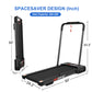 FYC 2 in 1 Under Desk Treadmill - 2.5 HP Folding Treadmill for Home (JK31-8-Black)
